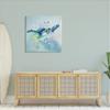 Stupell Industries Sea Turtle Underwater Bubbles Splash Canvas Wall Art, Design by Karen Smith view 2