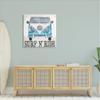 Stupell Industries Surf N Ride Blue Retro Summer Bus Canvas Wall Art, Design by Karen Smith view 3