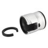 Coffee Tamper Holder, Round Prevent Slip Coffee Profilter Stand, Adjustable Aluminum Alloy Coffee Tamping Station, Universal Coffee Filter Handle Stand for Home, Cafe, (Silver) view 4