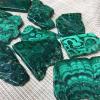 HXSCOO Natural Malachite Slice Crystal Mineral Specimen Polished Quartz Slab Rock Home Decoration Gift Energy (Size : 40-60g) view 4