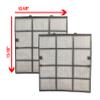 Mini Split Filter Screens128841J and 182242J Air Purifying Filters with Frames, Filter Combo Pack for use with Daikin Mini Splits. view 2