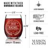 65th Birthday Gifts for Women - Personalized Wine Glass - Funny Novelty 65 Year Old Woman Gift Ideas - 65th Decorations for Her, Wife, Friend - Unique 65th Birthday Present for Her 1958 Gift view 3