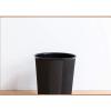 DYPASA Wastepaper Basket Household Wood Trash Can Simple and Creative Plastic Garbage Can Modern Light Luxury Trash Can Wastebasket in Bedroom and Living Room Garbage Can (Color : Light Wood Grain) view 3