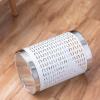 DYPASA Wastepaper Basket Round Wastebasket Recycling Bin Creative Mesh Trash Can Waste-Basket Office Living Room White Trash Basket, 2.3 Gallons, 7.9" Diameter Top X 11.4" H Garbage Can view 3