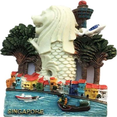 Luminous Gardens by The Bay Singapore Magnet Fridge Refrigerator Magnet Decoration Sticker Souvenir Resin Crafts Kitchen Whiteboard