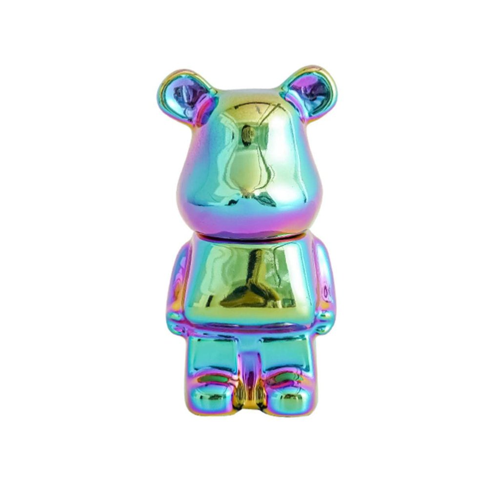 ROHNES Creative Toothpick Holder Ceramic Desktop Cute Toothpick Container Reusable Toothpick Dispenser Home Hotel Restaurant