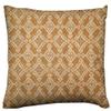 lovemyfabric Diamond Pattern Tribal Print Decorative Throw Pillow Cushion Cover for Christmas Decor, Bedroom, Sofa, Kitchen, Classroom, Living Room, Interior Design (14" x 14", Brown) view 1