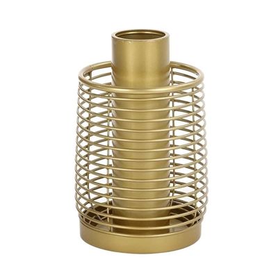 KAAZEE Umbrella Stand Rack Modern Simple Metal Umbrella Stand Home Umbrella Bucket Hollow Umbrella Rack Hotel Lobby Umbrella Storage Artifact Umbrella Holder for Cane (Color : A-Gold)