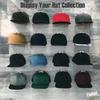 BRATEAYA Hat Hangers for Wall, Stronge Adhesive Hat Holders Display, No Driling Caps Holder Organizer, 10 Pack Hat Hook for Baseball Caps, Wall Mounted Cap Rack, Clear view 3