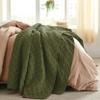 Bedsure Quilts Queen Size - Lightweight Bedspreads Queen Size with Basket Weave Pattern, Soft Quilt Bedding, Olive Green Comforter Coverlet for All Seasons (90" x 96") view 2