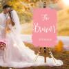 Personalized Name Welcome Wedding Signs Personalized Established Date Elegant Acrylic Wedding Sign Pink Brush Painted Romance Art Font Welcome Sign for Wedding Reception 16x24in view 3