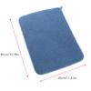 Sevenfly Home Absorbent Mat, Reversible Microfiber Dish Drying Mat for Kitchen, 11.8 Inch x 15.75 Inch, Blue view 2