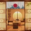 Japanese Style Half-Open Doorway Noren Hallway Hanging Curtain Horizontal Curtain Hanging Flag Tapestry for Restaurant Window Treatments A43 view 2