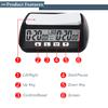 3-in-1 Digital Chess Clock - Professional Game Timer with Alarm, Delay & Positive Time Modes for Chess, Go, Board Games | Portable Electronic Timer view 3