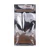100PCS Silver Metallic Stand-Up Side Gusset Zip Top Lock Packaging Bags w/Window Food Storage Pouch (3.9x7.8+2.3") view 1