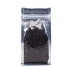 100PCS Silver Metallic Stand-Up Side Gusset Zip Top Lock Packaging Bags w/Window Food Storage Pouch (3.9x7.8+2.3") view 2