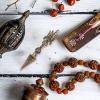 Garneck Copper Vajra Pestle Ornament Tibetan Dorje Phurba Amulet Home Desk Decor Antique Style Collectible Spiritual Statue view 2