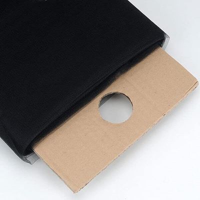 Black - 54"x120 FT (40 Yards) Tulle Bolt Wedding Decoration Pew Bow Bridal Favor