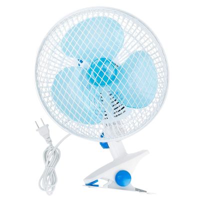 8-Inch Clip on Fan, 2 Speed Convertible Desk Fan with Strong Clamp, Tilting and Shaking with Strong Airflow, Quite, Powerful Clip Fa n on Bed and Desk for Home Office Dorm with 3.94FT Cable Cord