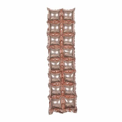 10 Metallic Blush 43x11 in Double Row Square Mylar Foil Balloons Backdrops Wedding Party Events Reception Decorations Supplies