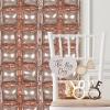 10 Metallic Blush 43x11 in Double Row Square Mylar Foil Balloons Backdrops Wedding Party Events Reception Decorations Supplies view 3