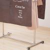 Hanging Garment Bags for Closet Storage, Well Sealed Clothes Dust Cover with Large Clear Window for Suit Coat Closet Rack(Brown) view 4