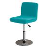 Velvet Bar Stool Covers Set of 2 4 6 pack with Back,Swivel Chair Covers Stretch ,Printing Barstool Chair Covers for Home Kitchen Dining Room Pub Counter Coffee Shop Chairs Barber Stool ( Color : #8 , view 1