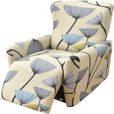 Stretch Recliner Slipcovers 4-Pieces Lazy boy Recliner Covers Recliner Couch Covers Recliner Chair Cover Non Slip Reclining Slipcovers with Storage Pockets Furniture Protector for Living Room ( Color