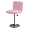 Velvet Bar Stool Covers Set of 2 4 6 pack with Back,Swivel Chair Covers Stretch ,Printing Barstool Chair Covers for Home Kitchen Dining Room Pub Counter Coffee Shop Chairs Barber Stool ( Color : #11 , view 1