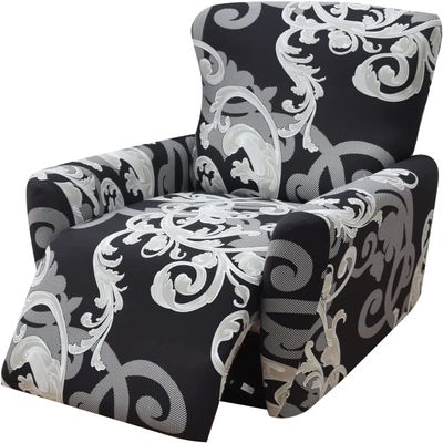 Stretch Recliner Slipcovers 4-Pieces Lazy boy Recliner Covers Recliner Couch Covers Recliner Chair Cover Non Slip Reclining Slipcovers with Storage Pockets Furniture Protector for Living Room ( Color