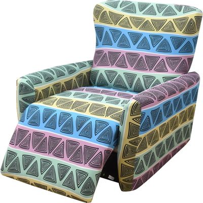 ALABOW Recliner Chair Covers with Pockets Single Recliner Cover 4-Pieces Lazy Boy Chair Cover Slipcover for Recliner with Elastic Bottom (Color : #24)