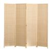 3 4 5 6 Panels Bamboo Weave Room Divider Screen Privacy Accents, Sun Porch Folding Wall Divider Oriental Chinese Indoor Separator Partition, 59 66.9 70.8 78.7 Inch Tall ( Size : 1.8x0.5m/70.8"x19.6" 4 view 1