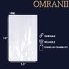 Clear Gusseted Bags 1Mil, 5.5" X 4.75" X 19" & 100 Bags | LDPE Material, For Food Packaging, Storage & Display | Heat Sealable Plastic Bag, Ideal for Bakery, Deli, Snacks, and Commercial Use view 2