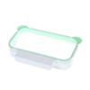 HUFFA Kitchen Folding Trash Garbage Hanging Bag Bin Trash Bin Kitchen Dustbin Garbage Rubbish Bin Garbage Can Waste Bin for Kitchen (Color : Green) view 1