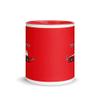 1976 Gran Torino Red Muscle Car Mug with Color Inside view 2
