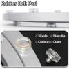 Aluminium Alloy Lazy Susan Ball Bearing, Heavy Duty Swivel Turntable, For Glass Granite Or Wood Kitchen Ding Table Silent Non-slip Round Dining Table Smooth Swivel Plate Hardware view 4