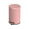 DYPASA Garbage Recycling Bin Household Foot-Operated Trash Can Exquisite and Lovely Trash Can for Bedroom, Living Room, Kitchen, 9L Kitchen Trash Can (Color : Gray) view 1