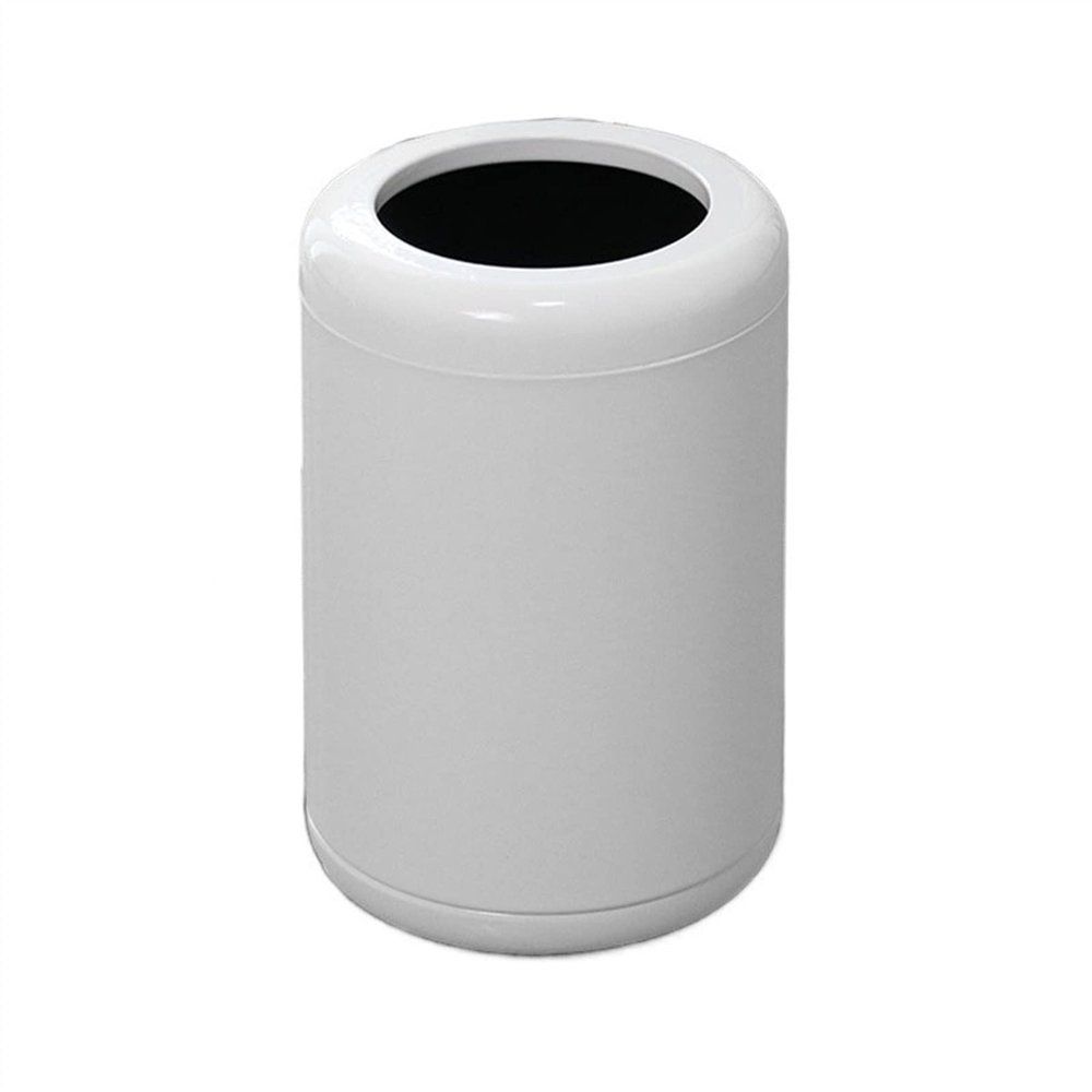 Garbage Recycling Bin 10L Large-capacity Stainless Steel Trash Can Household Living Room Double-layer Uncovered Garbage Can Bedroom Kitchen Commercial Trash Can Kitchen Trash Can ( Color : Gold )