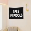 Kkaingg Funny Gift I pee in pool Tapestry 29x37in Beach Blanket Tapestry for bedroom Wall Hanging Aesthetic Tapestry Wall Blanket view 4