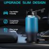 32oz Insulated Water Bottle with Straw - Spout Lid, Protective Boot, Vacuum Stainless Steel Bottles Leak-Proof, Thermo Mug Flask Fit in Car Bike Cup Holder Father's Day Gift view 2