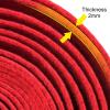 Red Aisle Carpet Runner Runway Rugs 10m 20m 30m 50m Wedding Aisle Runner Event Carpet Birthday Party Aisle Rug for Christmas Wedding Church Decoration (Size : 1.2x10m) view 4