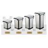 DYPASA Wastepaper Basket Pedal Trash Can Stainless Steel Household Large-Capacity Trash Can Kitchen Living Room with Lid Garbage Bin (25 Liters / 6.6 Gallons) Garbage Can (Size : A-15L) view 2