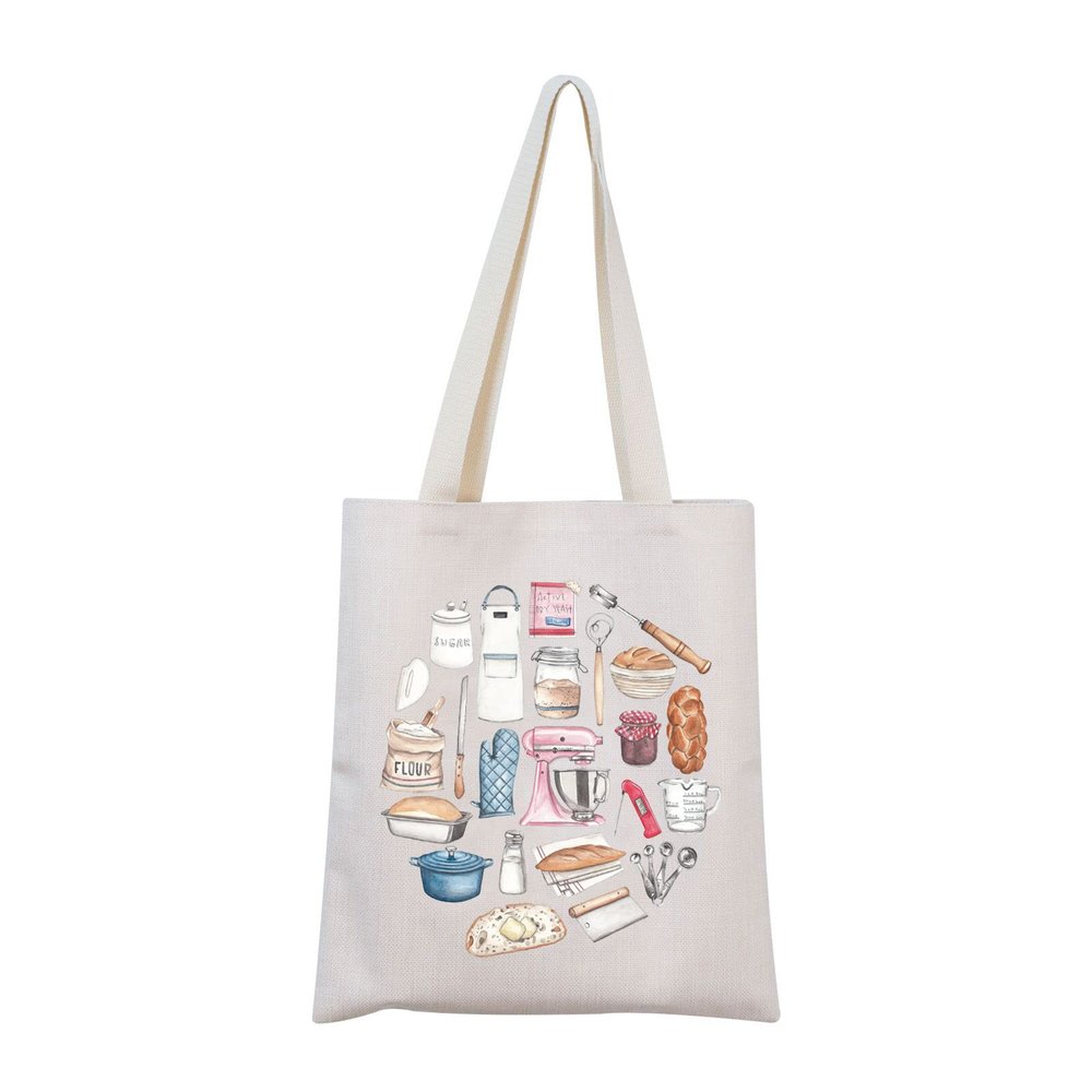 Bread Maker's Gift: Baking Tote with Bread Theme