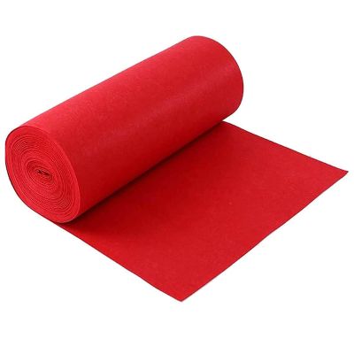 Wedding Carpet Rugs Red Aisle Carpet Runner 2mm Thickness Walkway Carpet Event Rugs for Opening Celebration Event, Customized Non-Woven Fabrics, Wedding (Size : 1.2x30m)