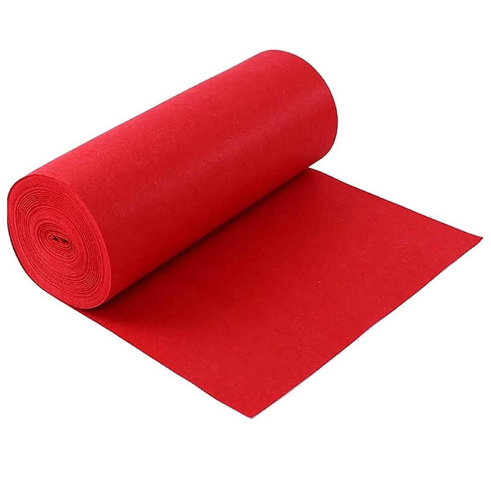 Wedding Carpet Rugs Red Aisle Carpet Runner 2mm Thickness Walkway Carpet Event Rugs for Opening Celebration Event, Customized Non-Woven Fabrics, Wedding (Size : 1.2x30m)