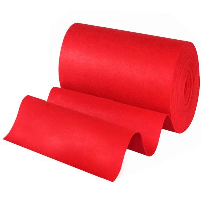 Red Carpet Runner Runway Rug, Wedding Aisle Runner 2mm Non-Slip Bridal Walkway Floor Mat for Christmas Party Church Outdoor Decorations, Reception Rug (Size : 1x10m)
