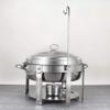 UZOURI Stainless Steel Chafing Dish, Chafing Dish Set Food Warmer Buffet, with Food Pans Fuel Holders, Food Warmer Professional Set for Catering, Buffet and Party(Size:S) (M) view 3