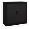 CKioict Modern Floor Storage Cabinet, Living Room Modern Home Furniture Storage Organizer Cabinet,for Office, Pantry, Home,Sliding Door Cabinet Black and White 35.4"x15.7"x35.4" Steel view 2
