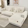 XSlive Soft Sherpa Fleece Sofa Couch Covers Fluffy Warm Plush Sectional Couch Cover Non Slip Sofa Slipcover Furniture Protector for Kids Dogs Pet, 1 Piece/Not All Set (White,36"x94") view 4