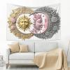Baxozud The smiling faces of the sun and moon Home decoration,Tapestry Psychedelic Tapestry Wall hanging Bedding Tapestry view 4